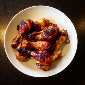 Chicken Drumsticks with Five Spice and Honey