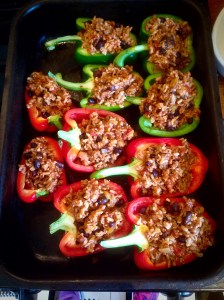 Peppers Mexican Rice and Beef