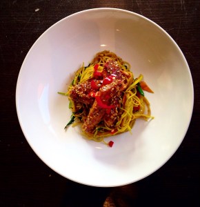 Chinese Chicken Singapore Noodles